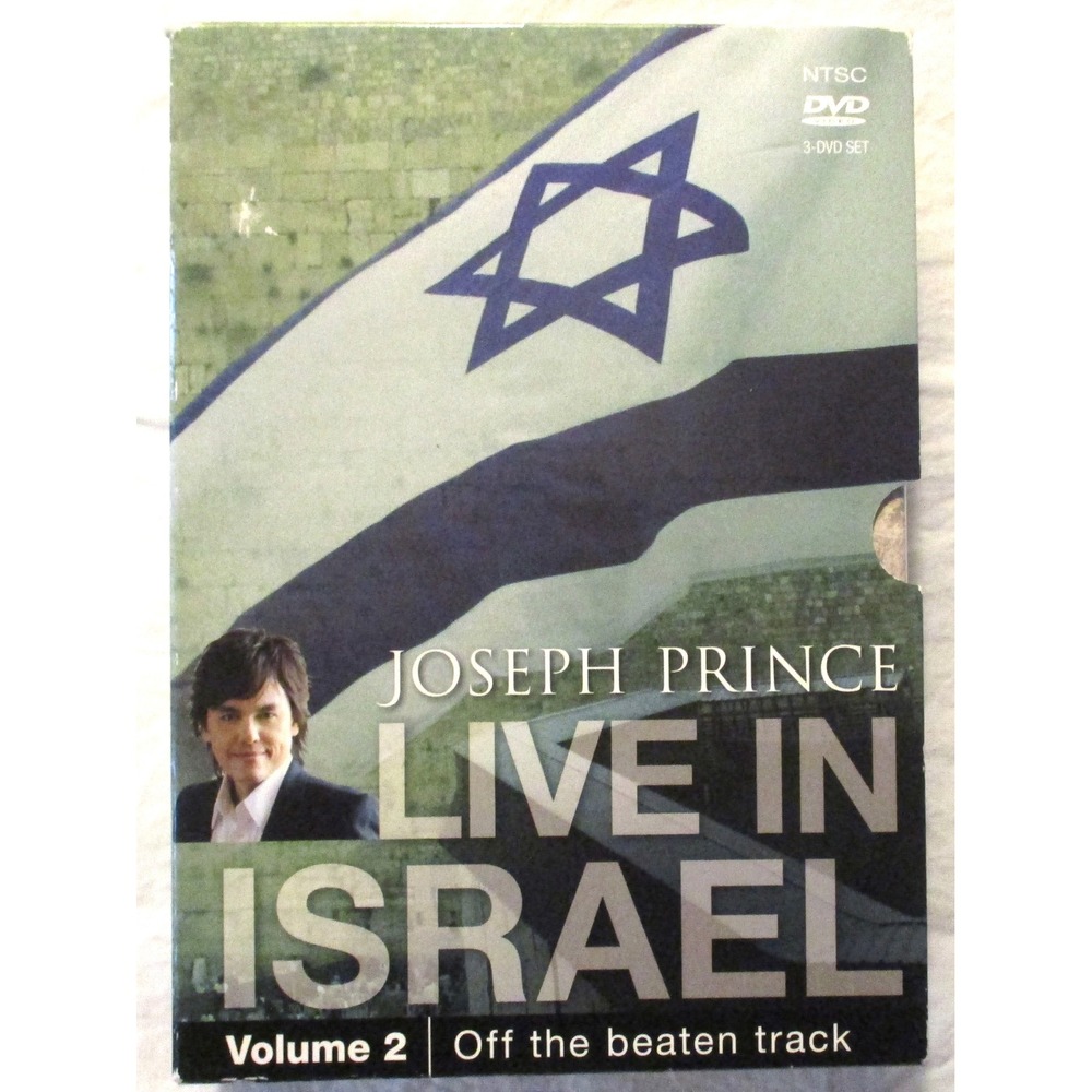 Joseph Prince Live in Israel Volume 2 Off the Beaten Track 3 DVD Set